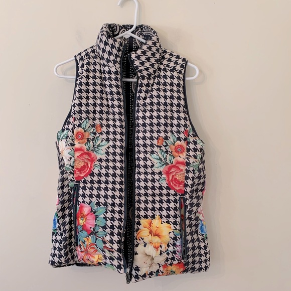Johnny Was REVERSIBLE vest! - Picture 1 of 4